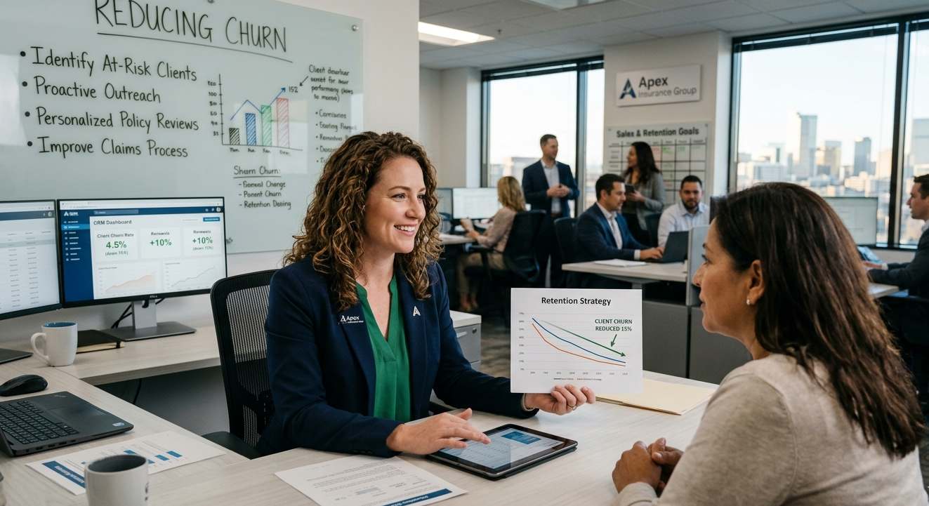 How to Reduce Client Churn in an Independent Insurance Agency